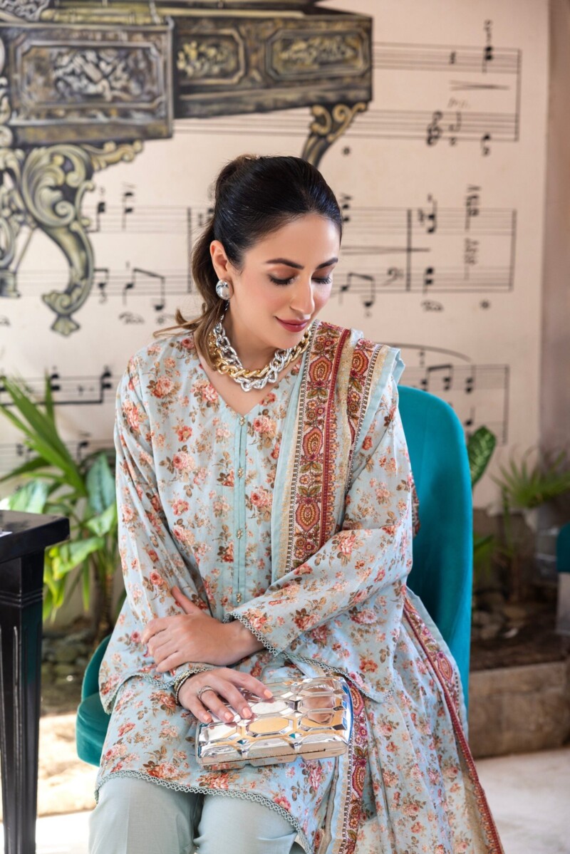 product Regalia Salina Sdpl6-09 Vol-06 Digital Printed Lawn Collection 2024