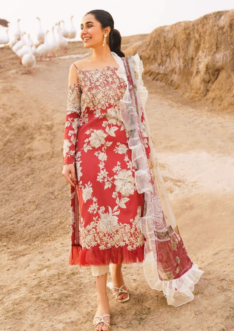 Asifa & Nabeel M 06 Sia Meraki Premium Lawn Collection