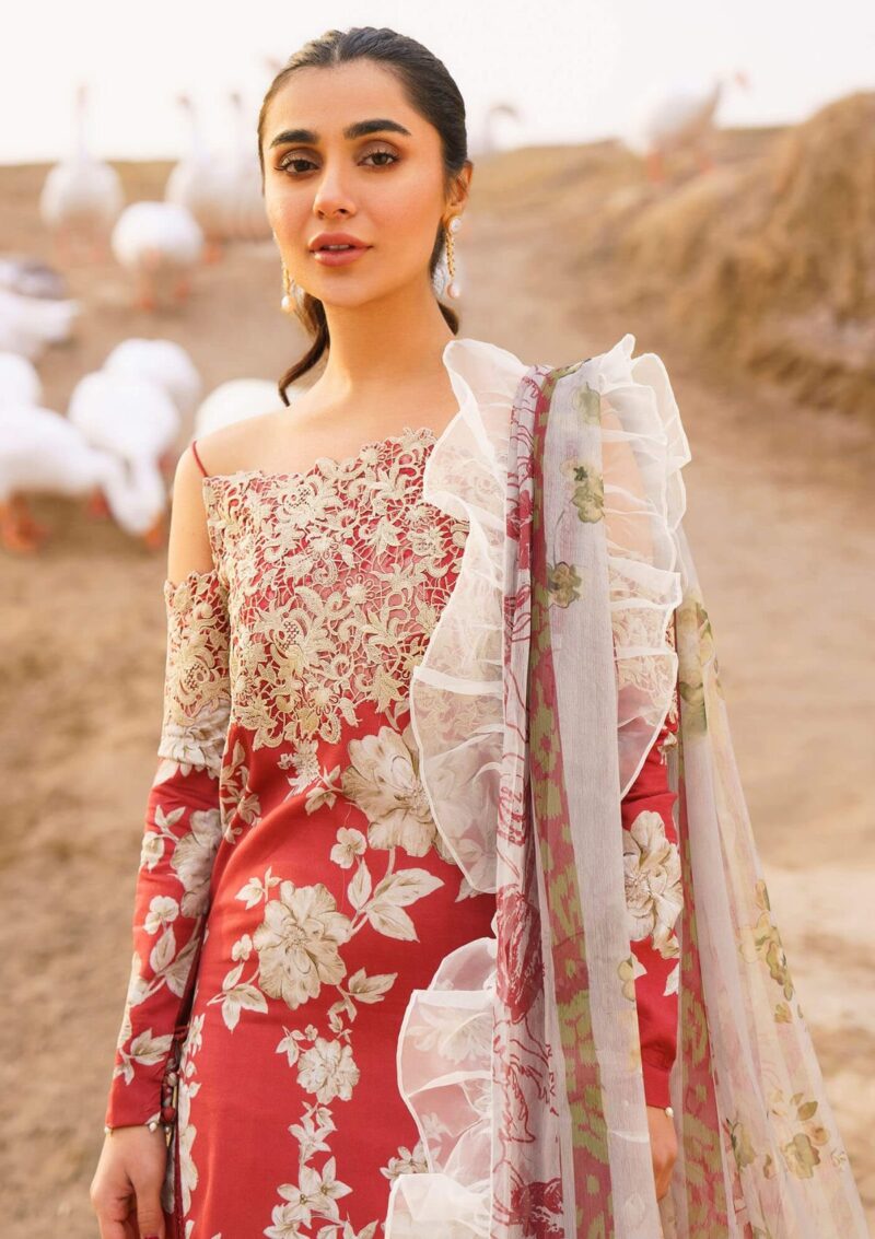 Asifa & Nabeel M 06 Sia Meraki Premium Lawn Collection