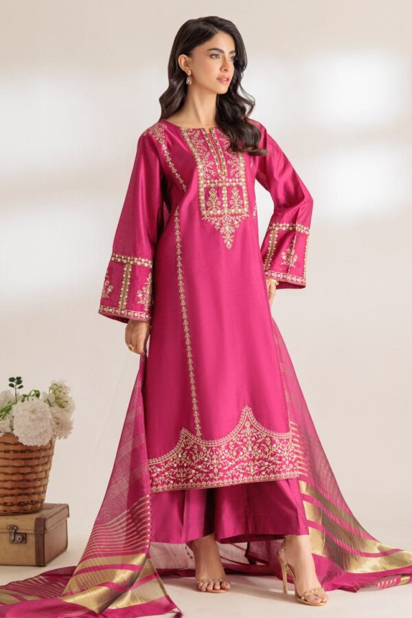 Bonanza Satrangi Pink Dyed 3 Piece Ss5243P38 Festive Pret 2024