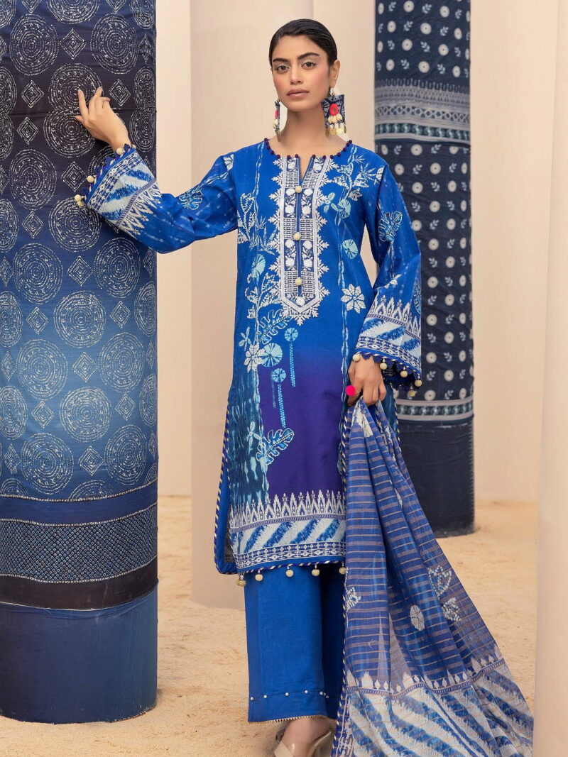 Gul Ahmed St-42002 Embroidered Lawn Collection 2024