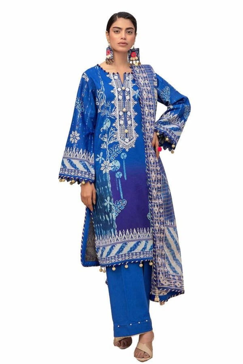 Gul Ahmed St-42002 Embroidered Lawn Collection 2024