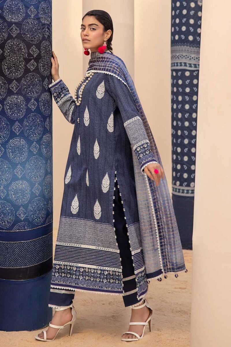 Gul Ahmed St-42007 Embroidered Lawn Collection 2024