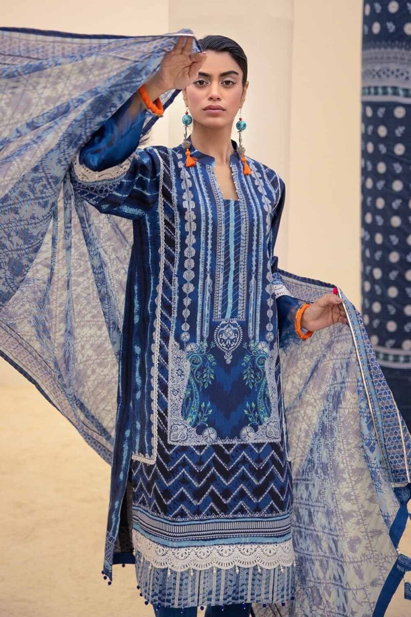 Gul Ahmed St-42008 Printed Lawn Collection 2024