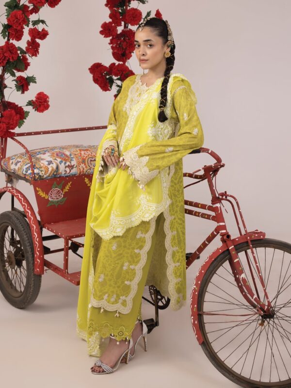 Faiza Faisal Sajjo Embroidered Lawn 3pc Suit Collection 2024