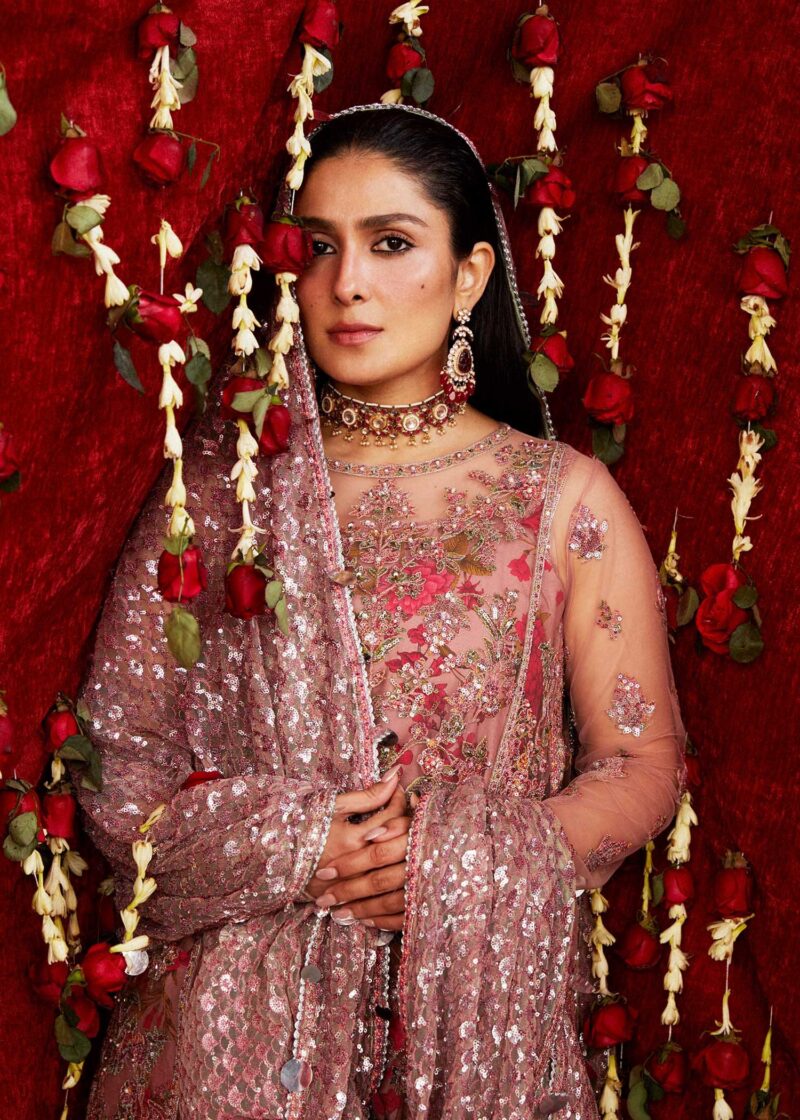 Hussain Rehar Dress Sham Luxury Festive Formal Net Collection 2024