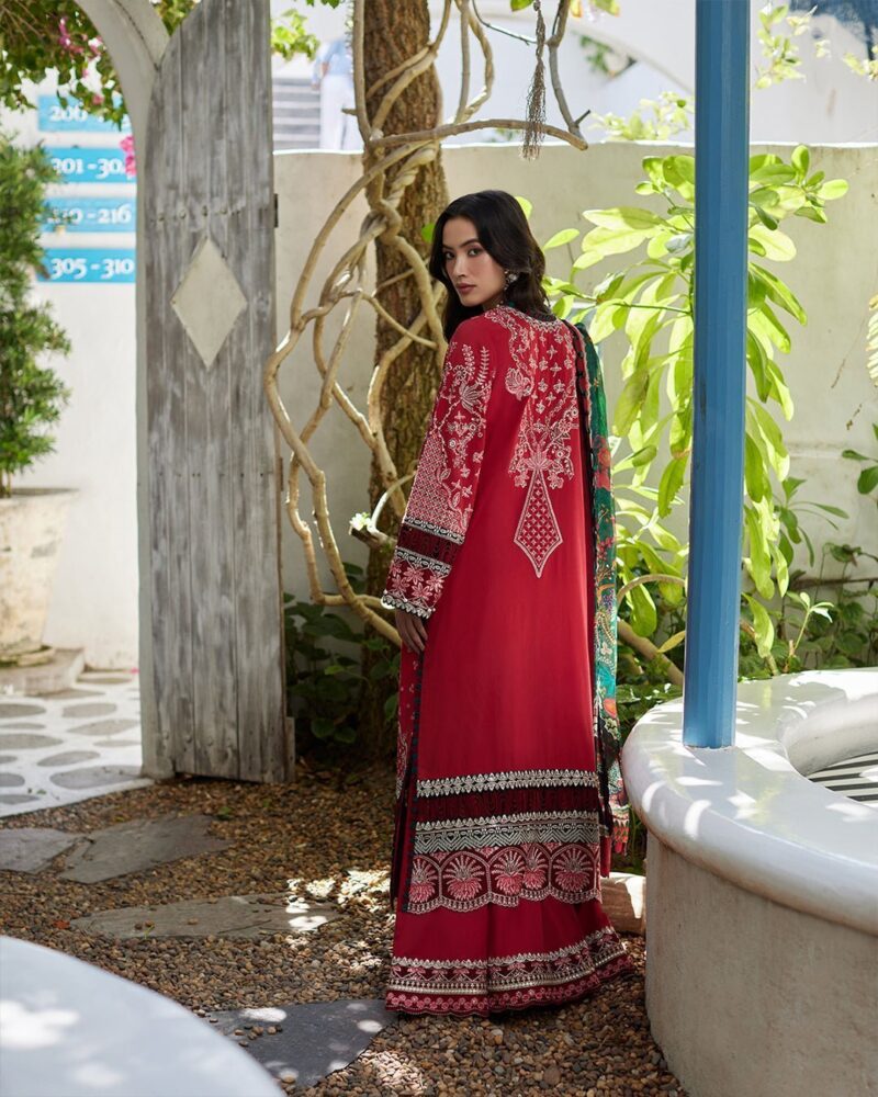 Faiza Saqlain Sivana Embroidered Lawn 3pc Suit Collection 2024