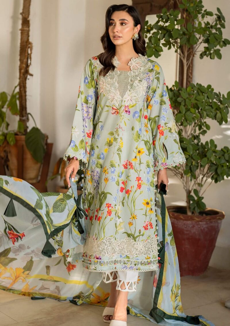 Asifa & Nabeel Am24 04 Suroor Meraki Summer Vol 2 Premium Lawn Collection