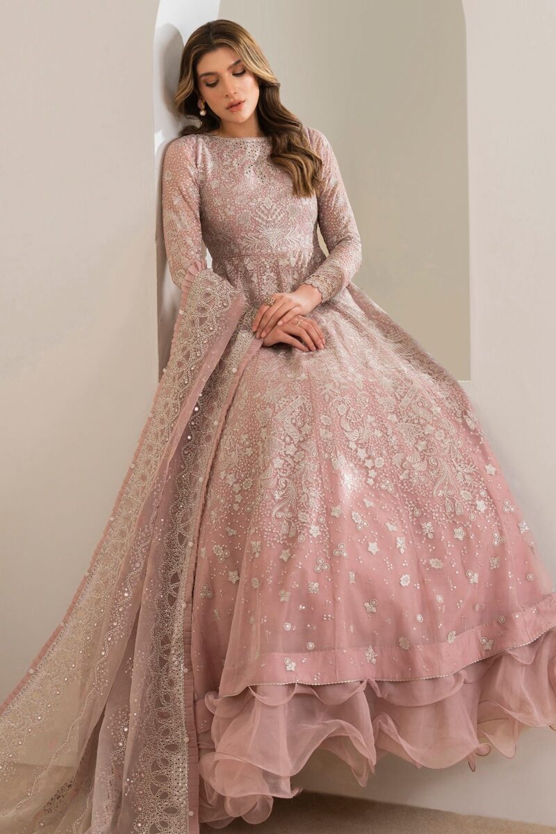 Jazmin Uc-3024 Formal Embroidered Chiffon 3pc Collection 2024