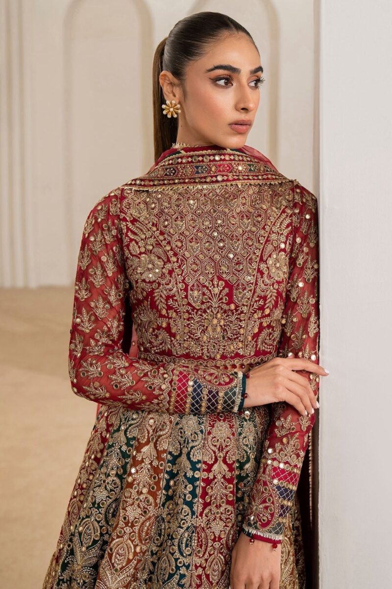 Jazmin Uc-3025 Formal Embroidered Chiffon 3pc Collection 2024