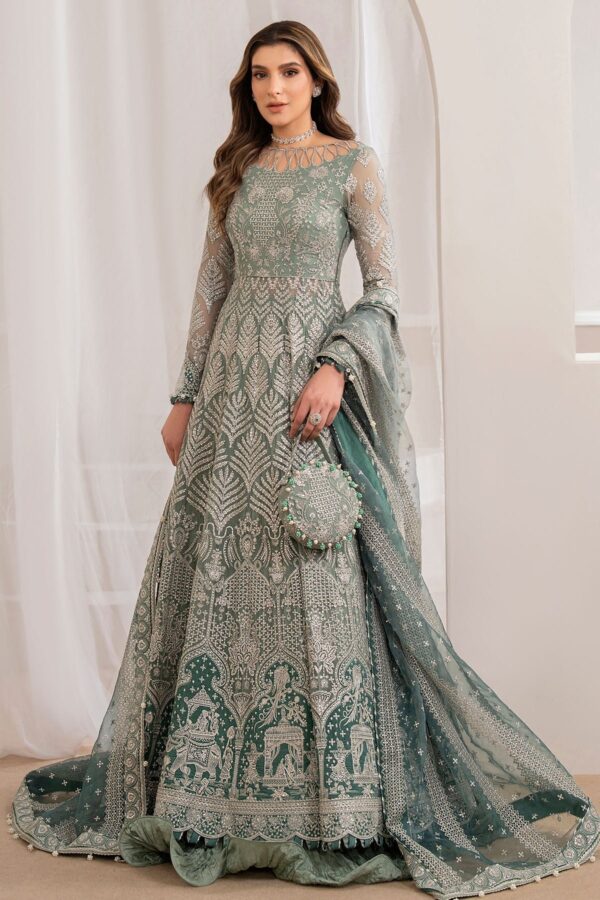 Jazmin Uc-3026 Formal Embroidered Chiffon 3Pc Collection 2024