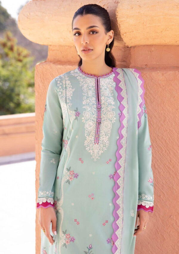 Zaha Unstitched Zl24 02A Lawn Collection 24