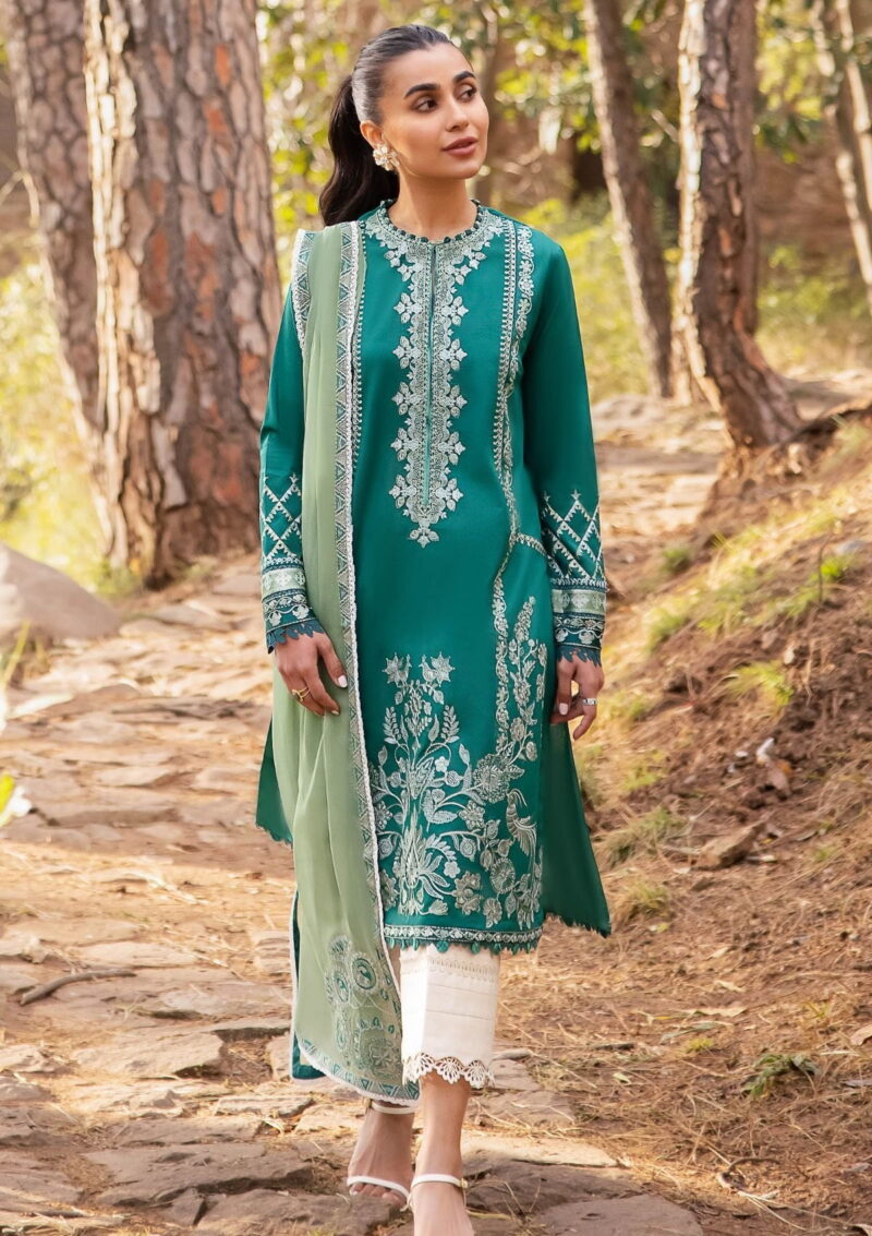 Zaha Unstitched ZL24 11B Lawn Collection 24