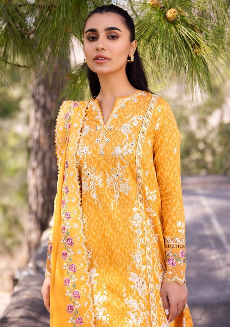 Zaha Unstitched ZL24 15A Lawn Collection 24