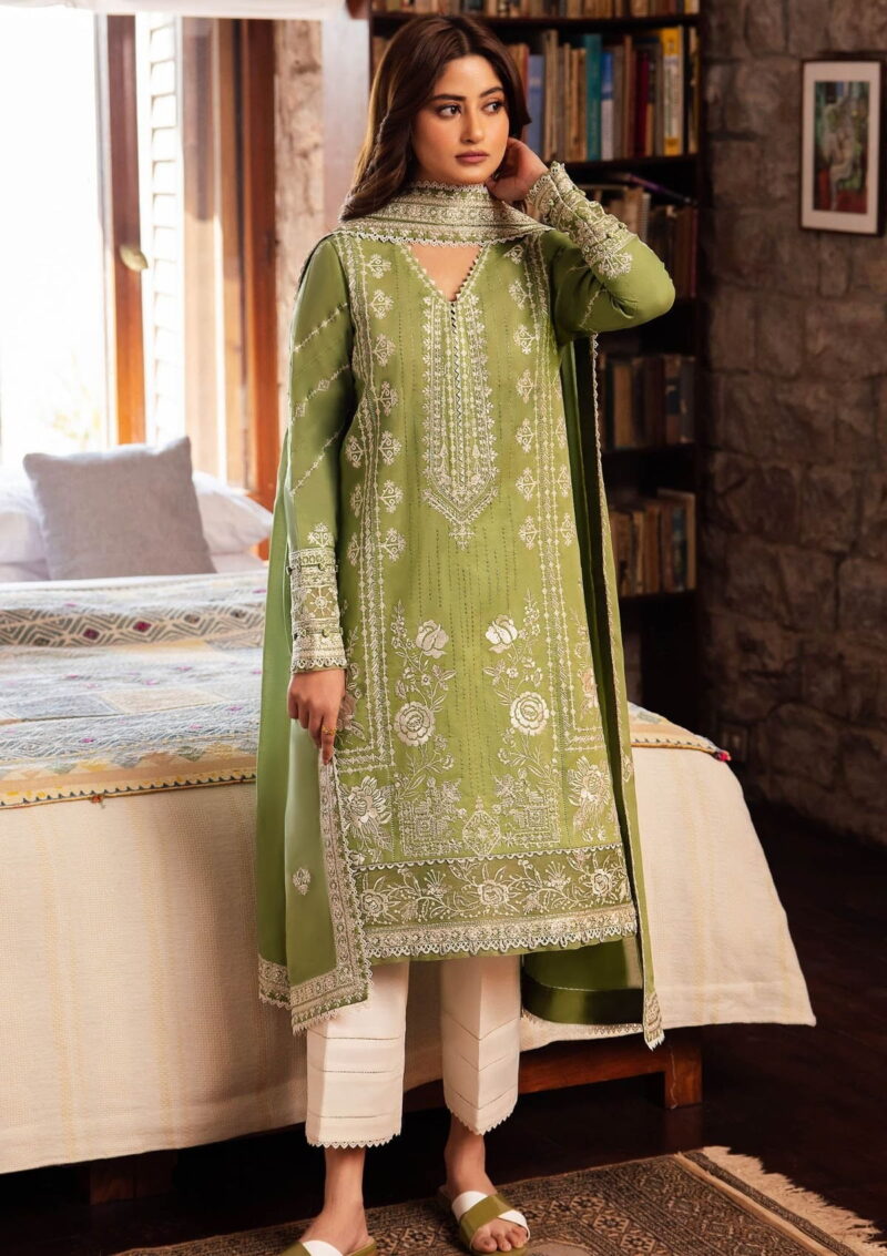 Zaha Unstitched ZL24 08A Lawn Collection 24