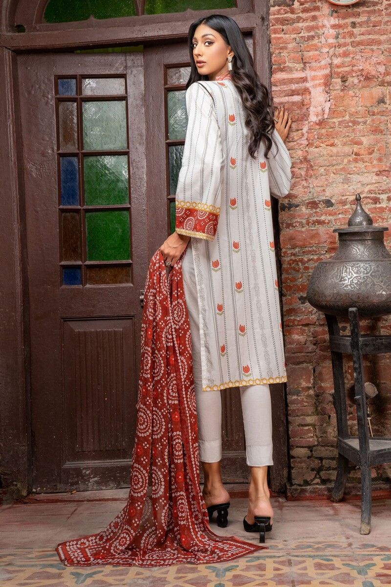 Motifz 0199-PRINT-A DIGITAL PRINTED LAWN STITCHED Printed Casuals