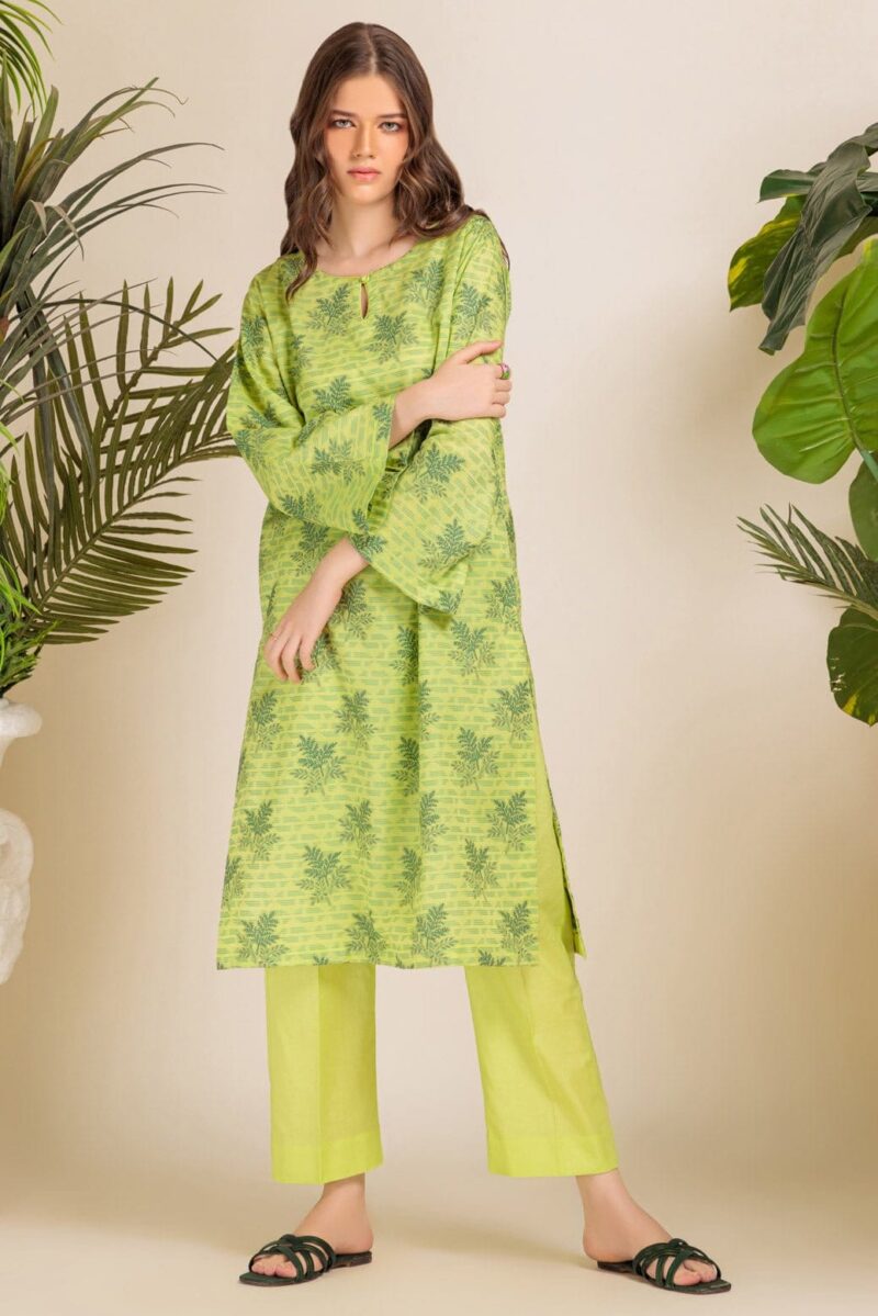 Bonanza Satrangi L Green Jacquard 2 Piece Wj2232p01 Festive Pret 2024