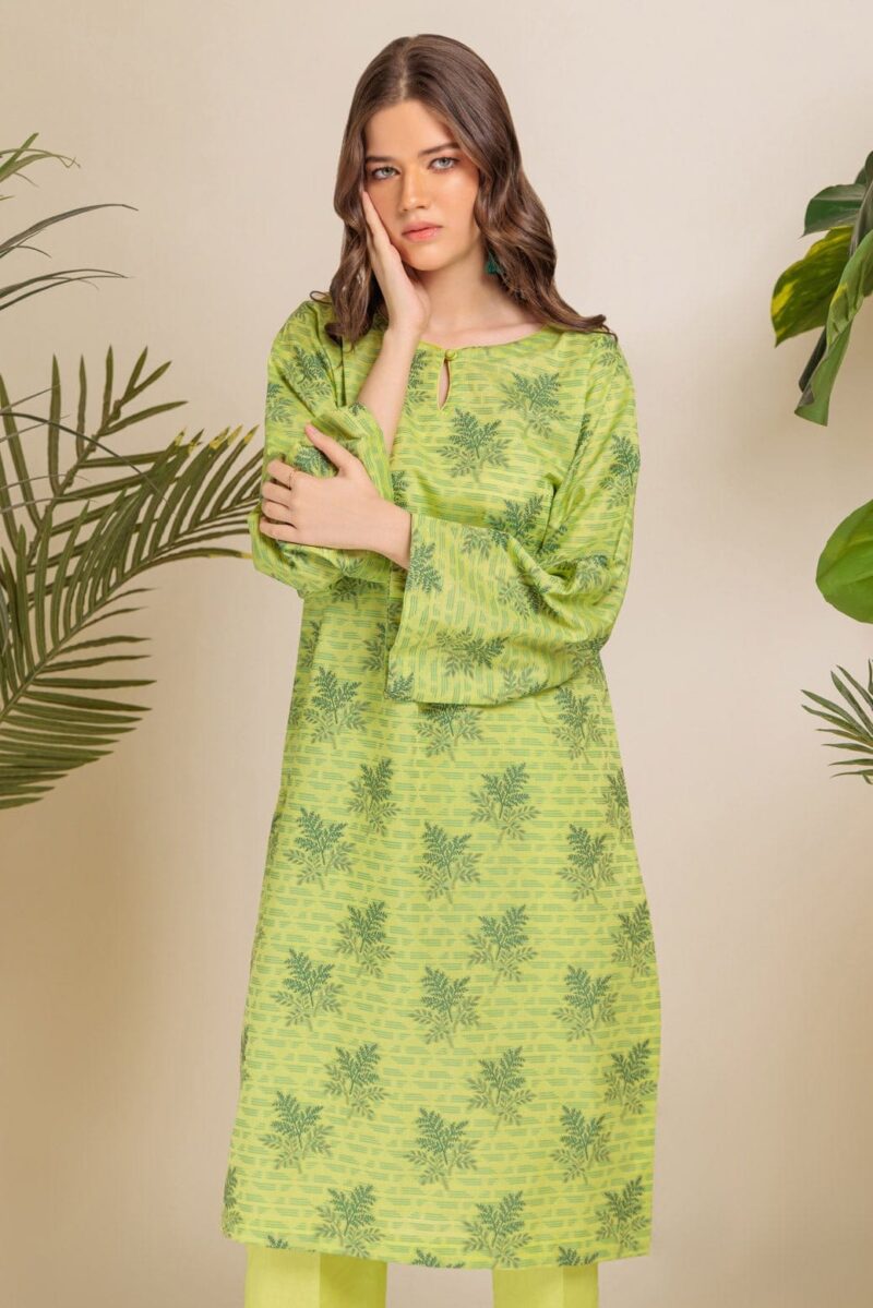 Bonanza Satrangi L Green Jacquard 2 Piece Wj2232p01 Festive Pret 2024