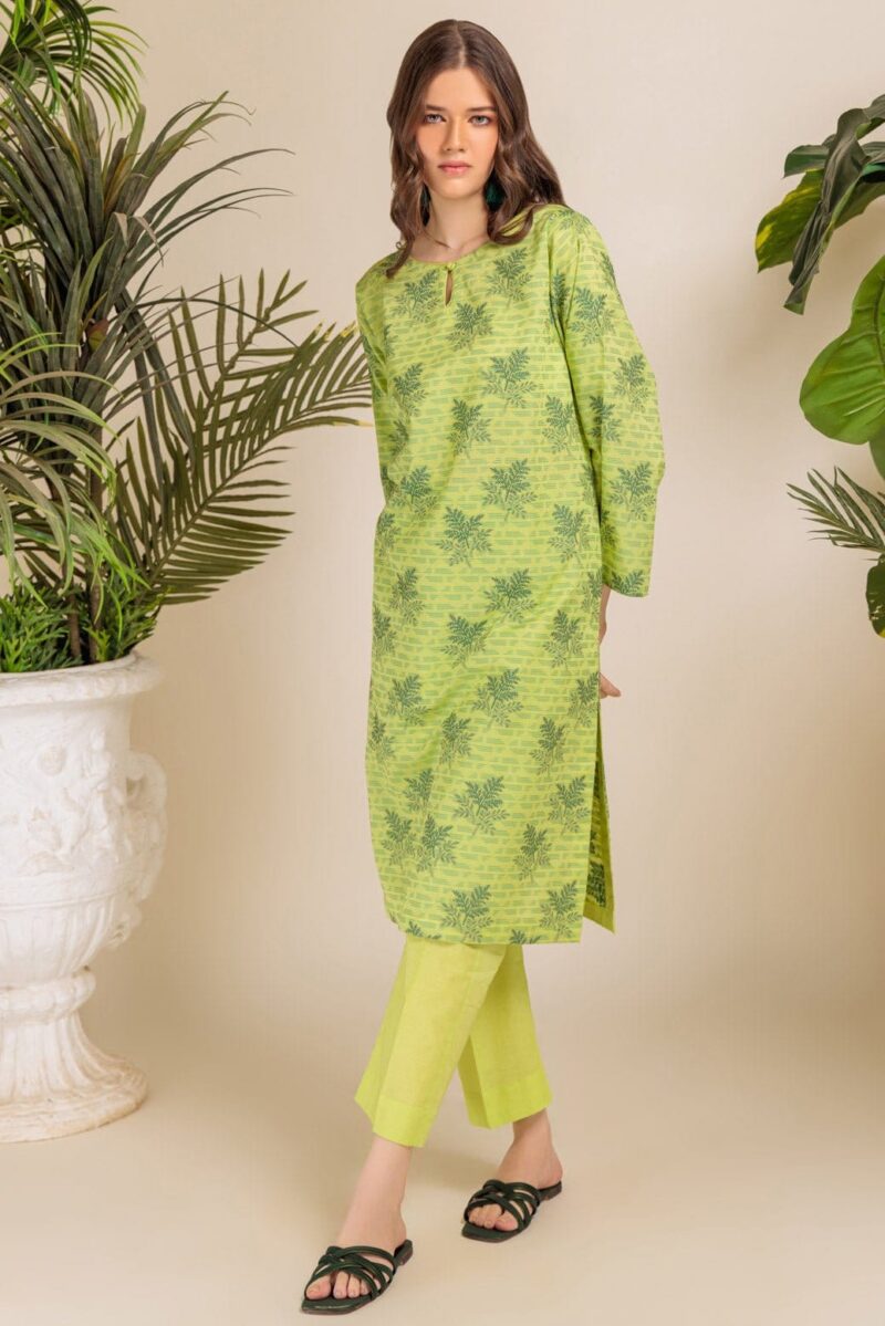 Bonanza Satrangi L Green Jacquard 2 Piece Wj2232p01 Festive Pret 2024