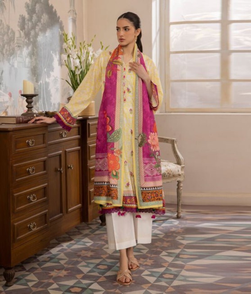 Zellbury Wus24e21033 Embroidered Lawn 2pc Suit Collection 2024