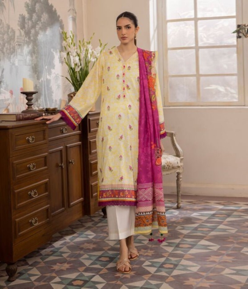 Zellbury Wus24e21033 Embroidered Lawn 2pc Suit Collection 2024