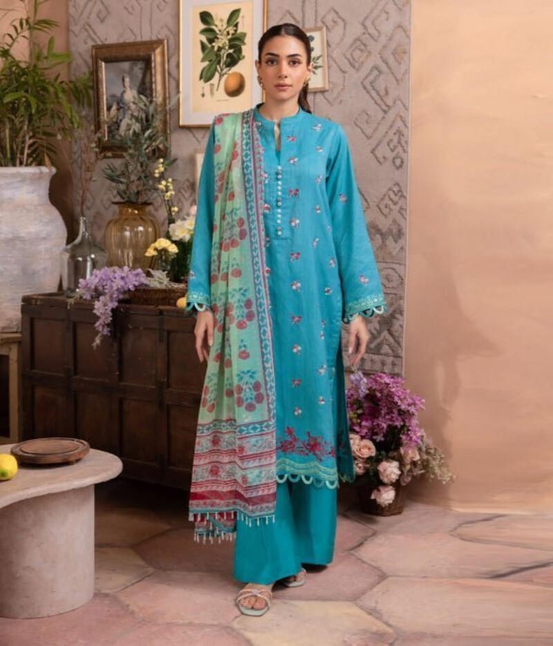 Zellbury Wus24e31115 Embroidered Lawn 3pc Suit Collection 2024