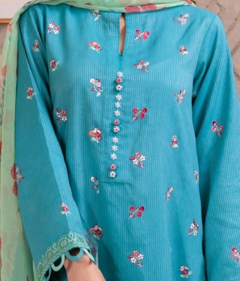 Zellbury Wus24e31115 Embroidered Lawn 3pc Suit Collection 2024