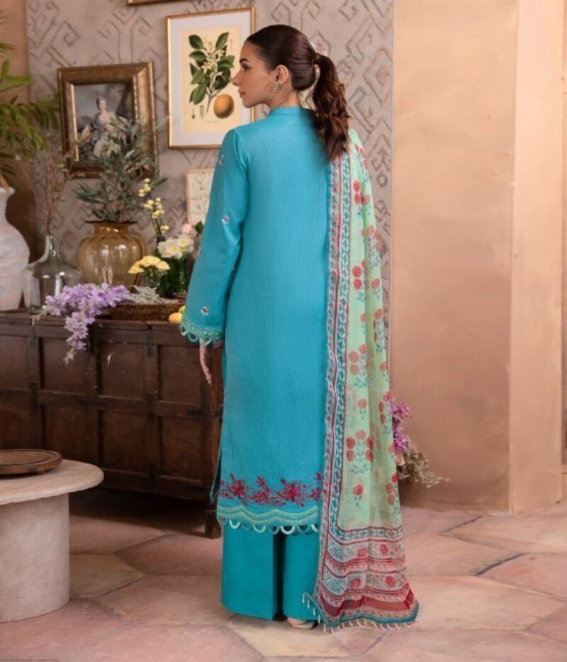 Zellbury Wus24e31115 Embroidered Lawn 3pc Suit Collection 2024