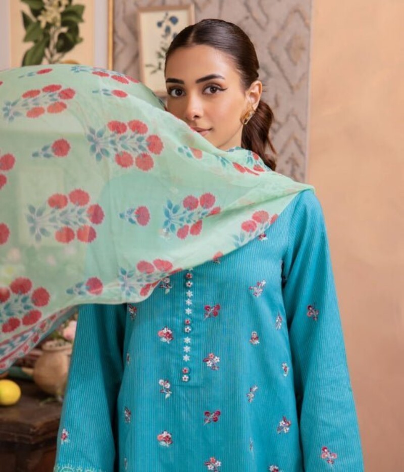 Zellbury Wus24e31115 Embroidered Lawn 3pc Suit Collection 2024