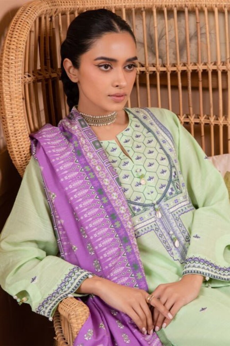 Zellbury Wus24e31120 Embroidered Lawn 3pc Suit Collection 2024