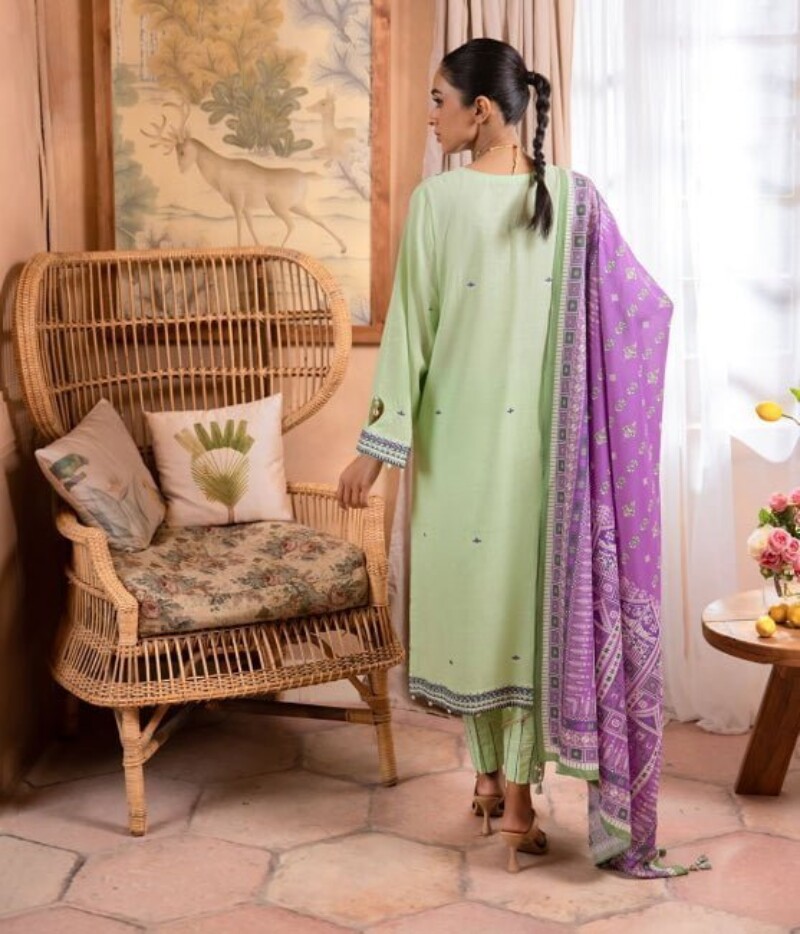 Zellbury Wus24e31120 Embroidered Lawn 3pc Suit Collection 2024