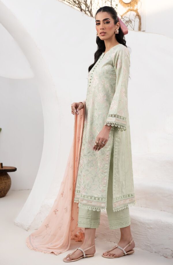 Zarif Zl-03 Sephora Eid Embroidered Lawn 3pc Suit Collection 2024