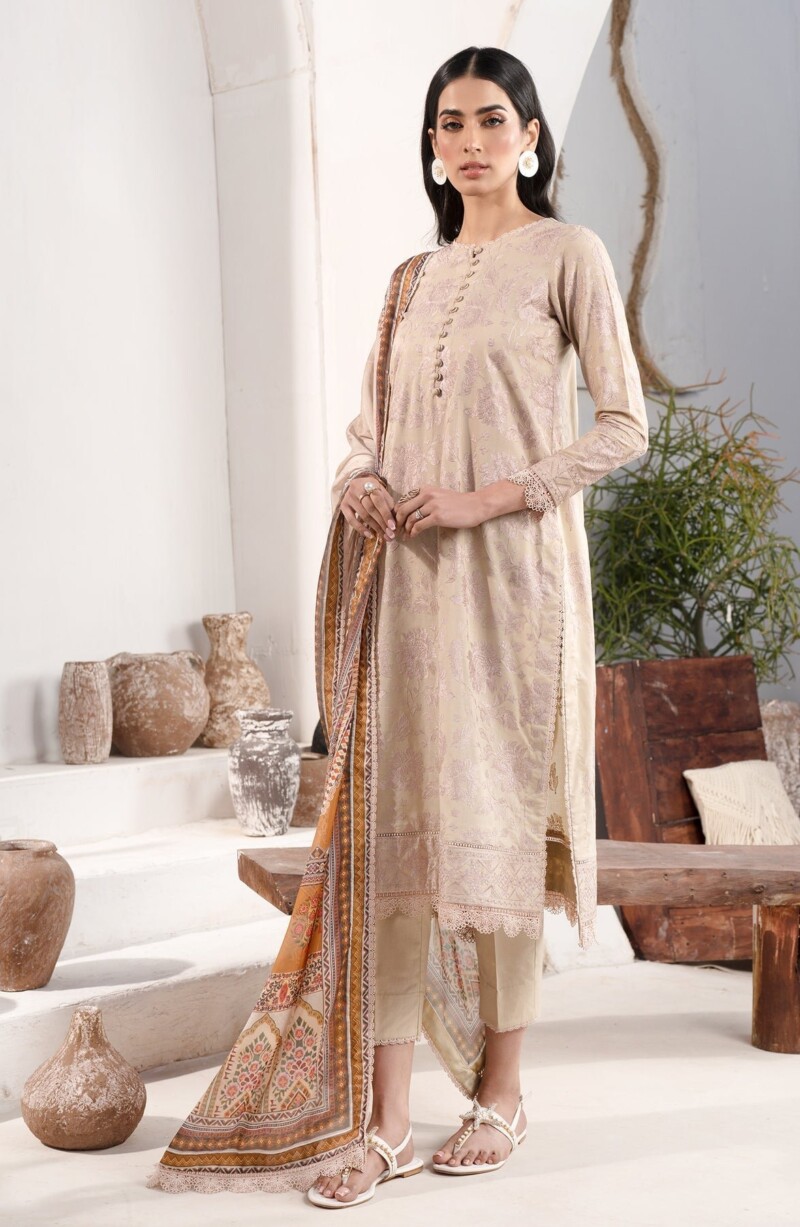 product Zarif Zl-08 Divah Eid Embroidered Lawn 3pc Suit Collection 2024