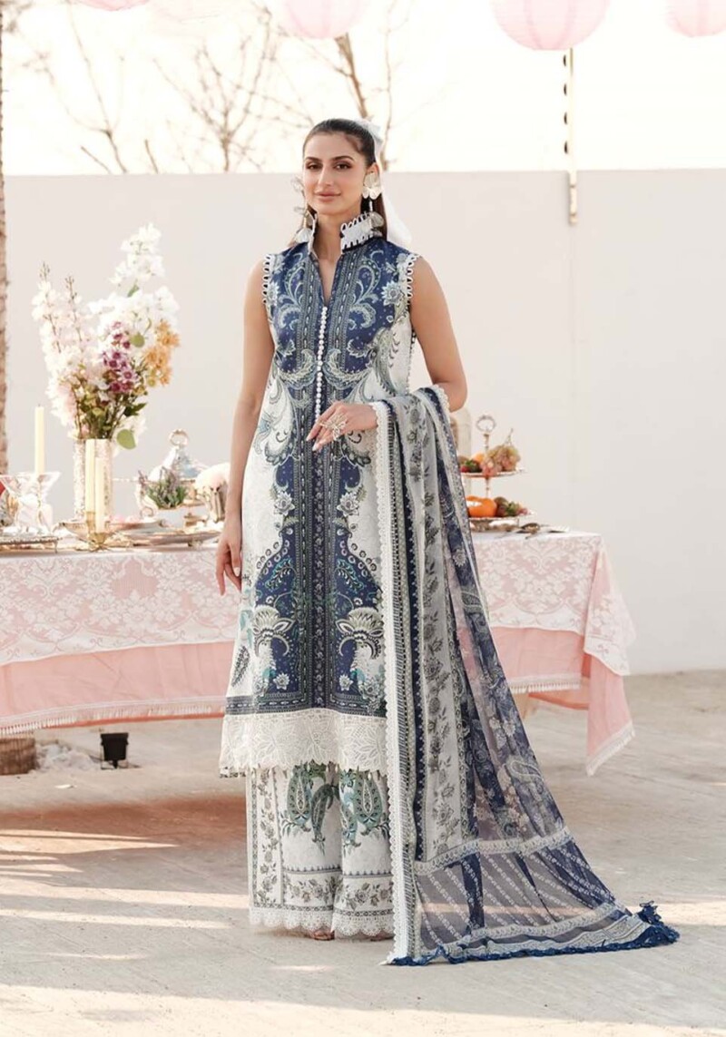 product Zarqash Zq-10 Luxury Lawn 3pc Suit Collection 2024