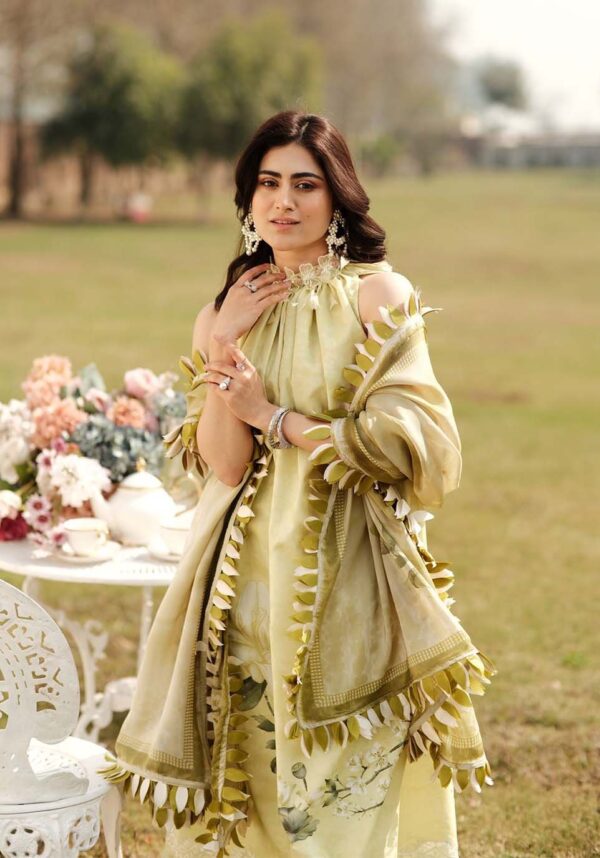 Zarqash Zq-13 Luxury Lawn 3Pc Suit Collection 2024