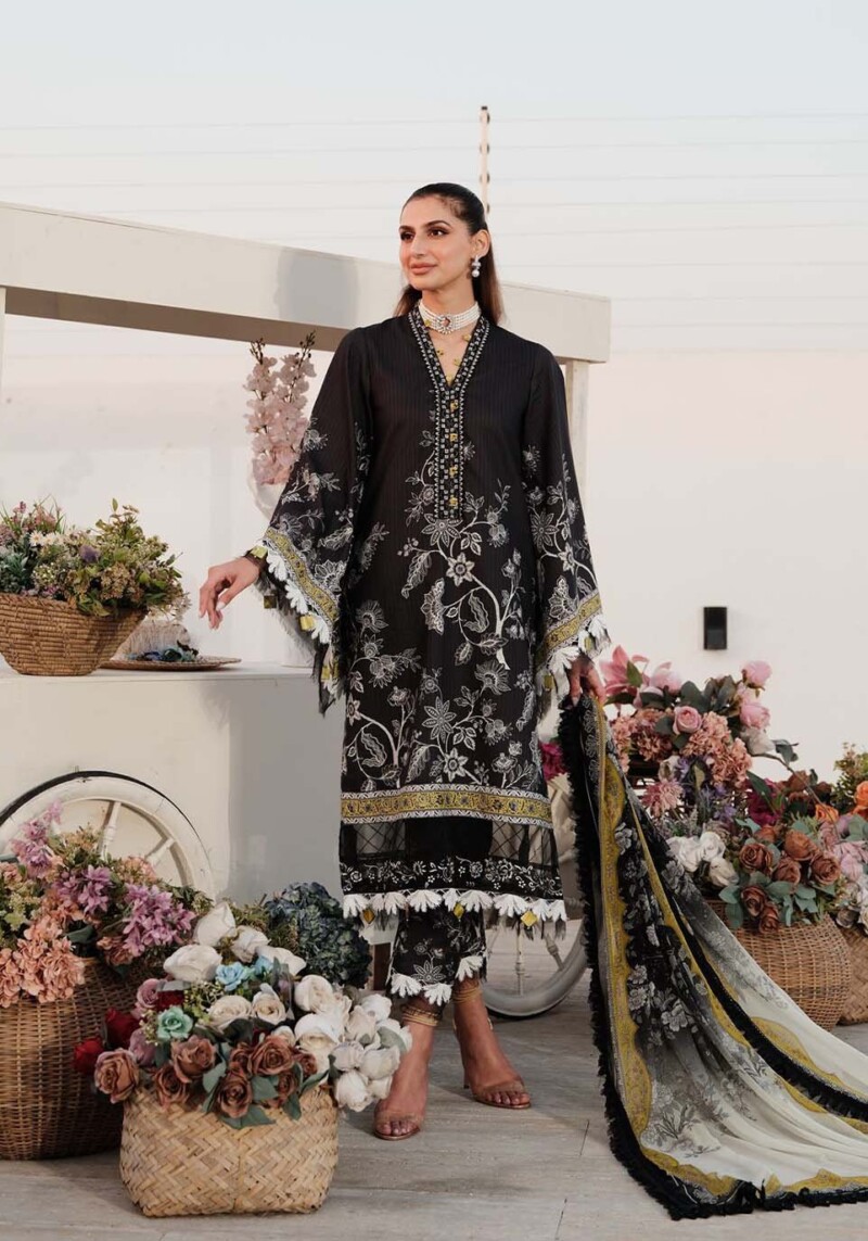 product Zarqash Zq-14 Luxury Lawn 3pc Suit Collection 2024