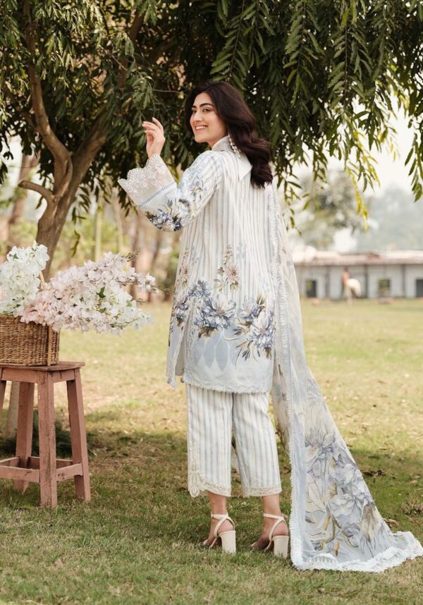 Zarqash Zq-15 Luxury Lawn 3Pc Suit Collection 2024