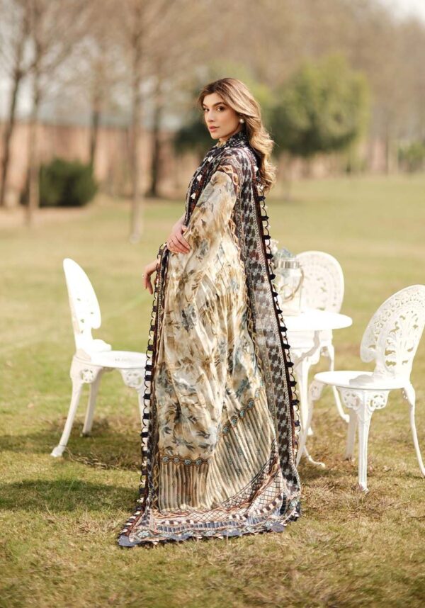 Zarqash Zq-02 Luxury Lawn 3Pc Suit Collection 2024