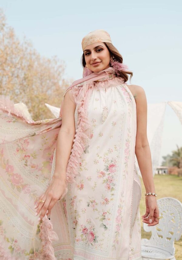 Zarqash Zq-05 Luxury Lawn 3Pc Suit Collection 2024