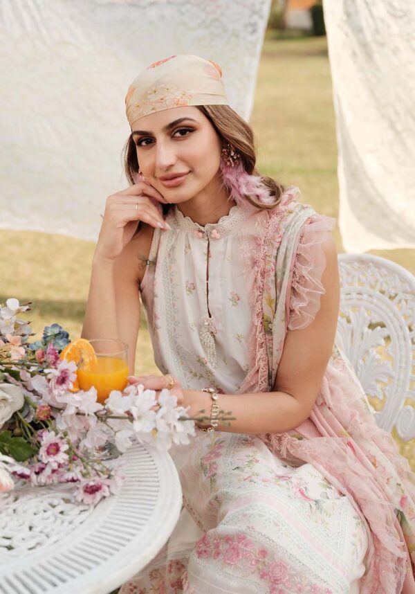 Zarqash Zq-05 Luxury Lawn 3Pc Suit Collection 2024