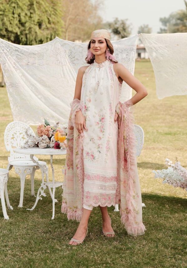 Zarqash Zq-05 Luxury Lawn 3Pc Suit Collection 2024