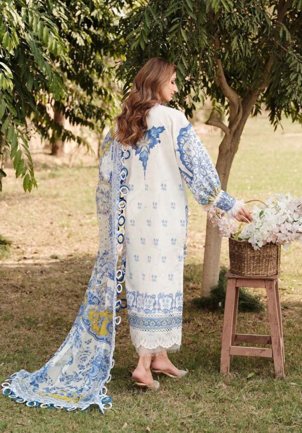 Zarqash Zq-07 Luxury Lawn 3Pc Suit Collection 2024