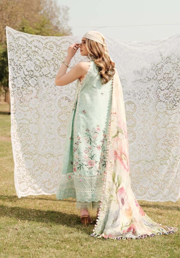 Zarqash Zq-08 Luxury Lawn 3Pc Suit Collection 2024