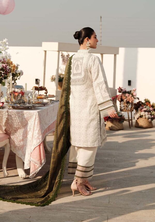 Zarqash Zq-09 Luxury Lawn 3Pc Suit Collection 2024