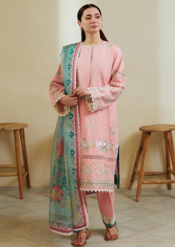 Zara Shahjahan Coco Unstitched 24 Zc 8B Zoya Lawn Collection