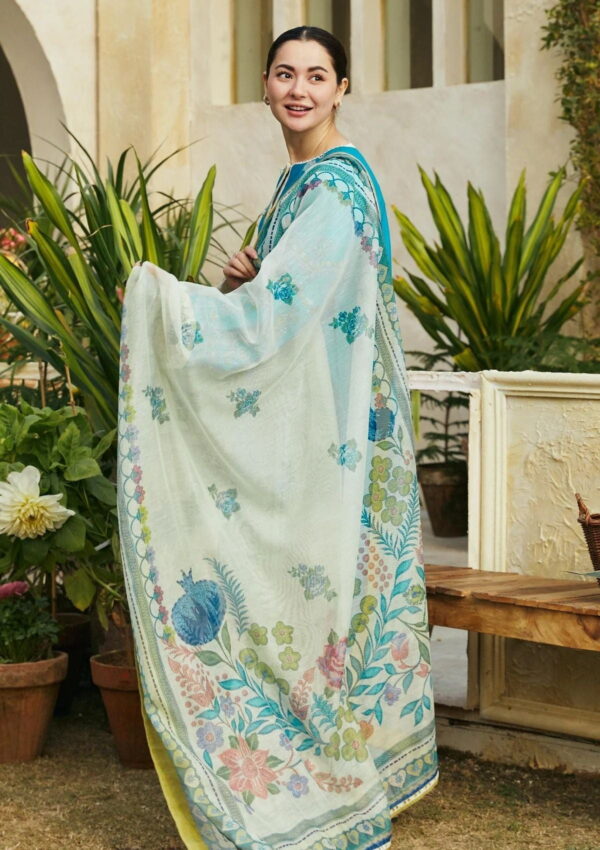 Zara Shahjahan Coco Unstitched 24 Zc 9B Morni Lawn Collection