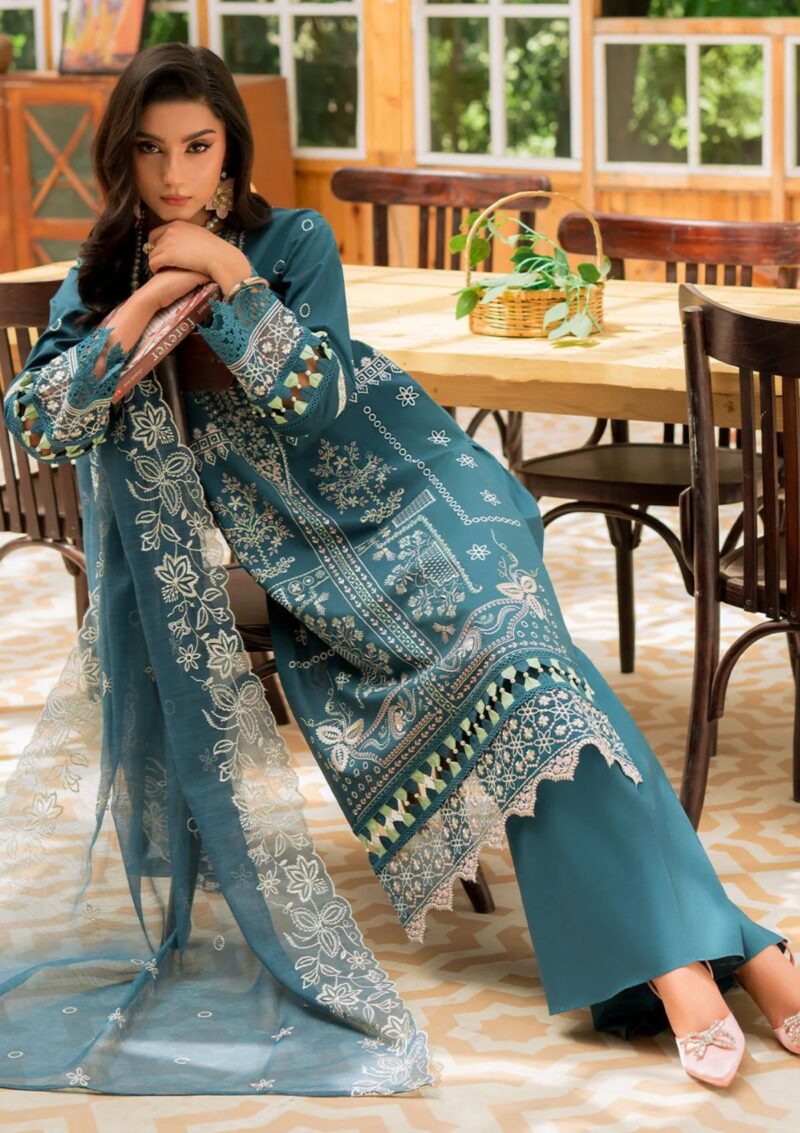 Mahnur Bella Lawn 24 MB 01 Lawn Collection 24