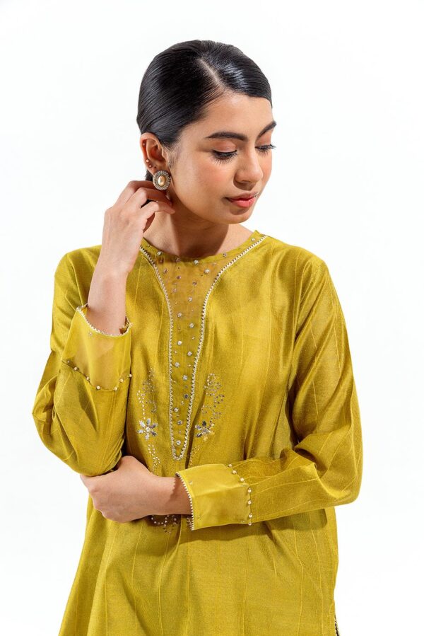 Beechtree 2 Piece Embroidered Two Tone Suit Luxury Pret