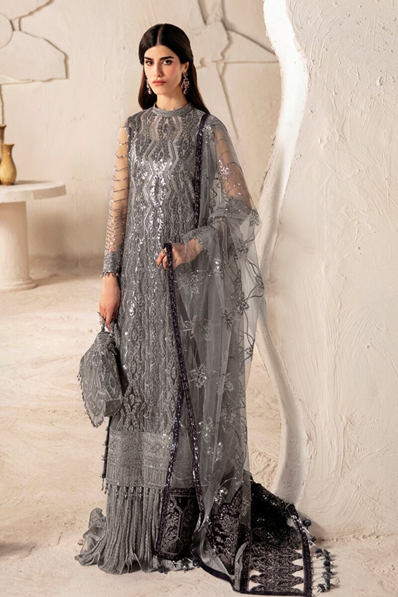 product Alizeh Af Ch 2171 Zohal Embroidered Chiffon