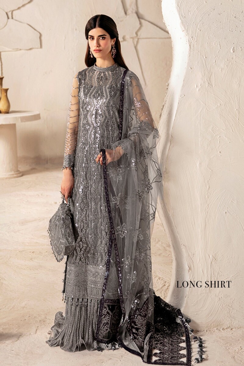 product Alizeh Af Ch 2171 Zohal Embroidered Chiffon